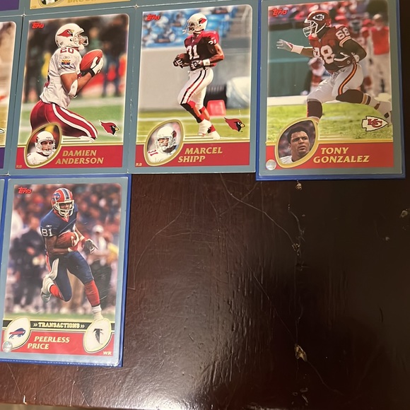Topps NFL cards 2003 lot of 20 (includes 6 rookie cards) - Picture 4 of 4